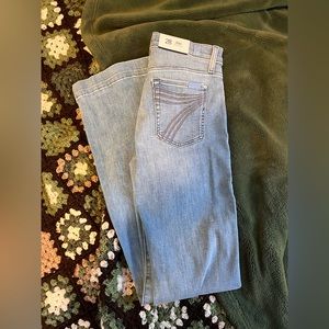 NWT 7 FAMK DOJO TROUSER JEANS